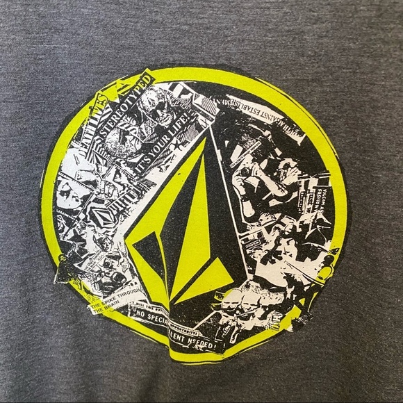 Volcom men’s grey T-shirt - Picture 2 of 4